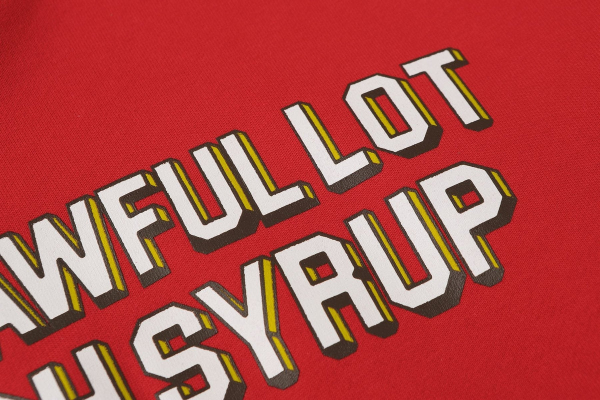 THAT'S A AWFUL LOT OF COUGH SYRUP Angel Tears Graphic Hoodie