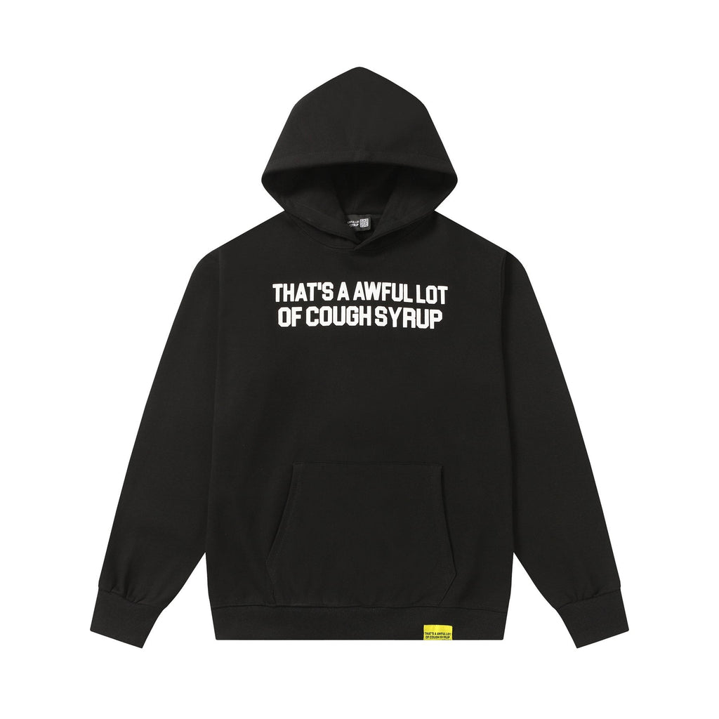 THAT'S A AWFUL LOT OF COUGH SYRUP Angel Tears Graphic Hoodie