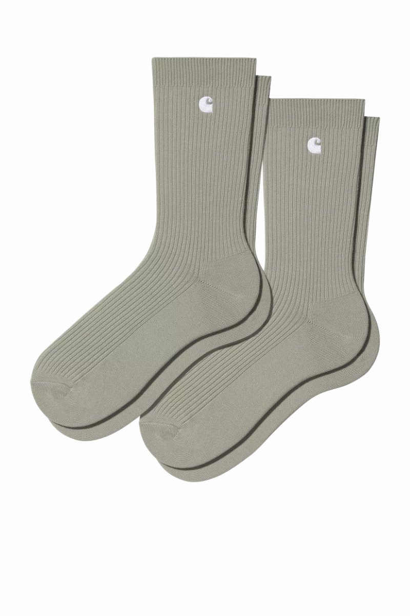 CARHARTT WIP MADISON PACK x2 SOCKS Shady / Purple