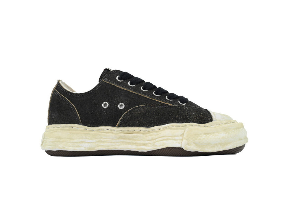 Maison Mihara Yasuhiro Peterson 23 OG Dyed Sole Canvas Low Black NO.811 A15FW724