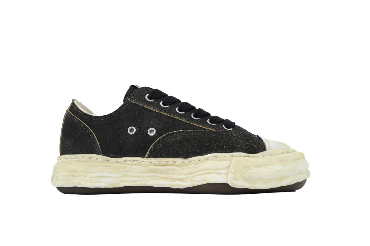 Maison Mihara Yasuhiro Peterson 23 OG Dyed Sole Canvas Low Black NO.811 A15FW724