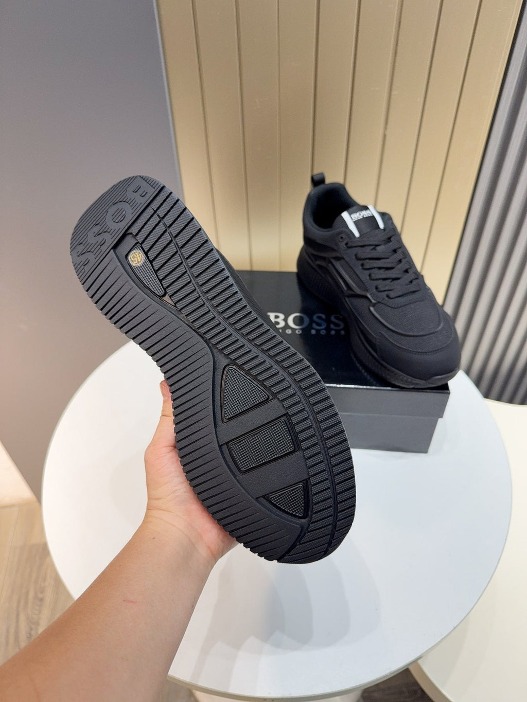BOSS Black Low-Top Sneakers