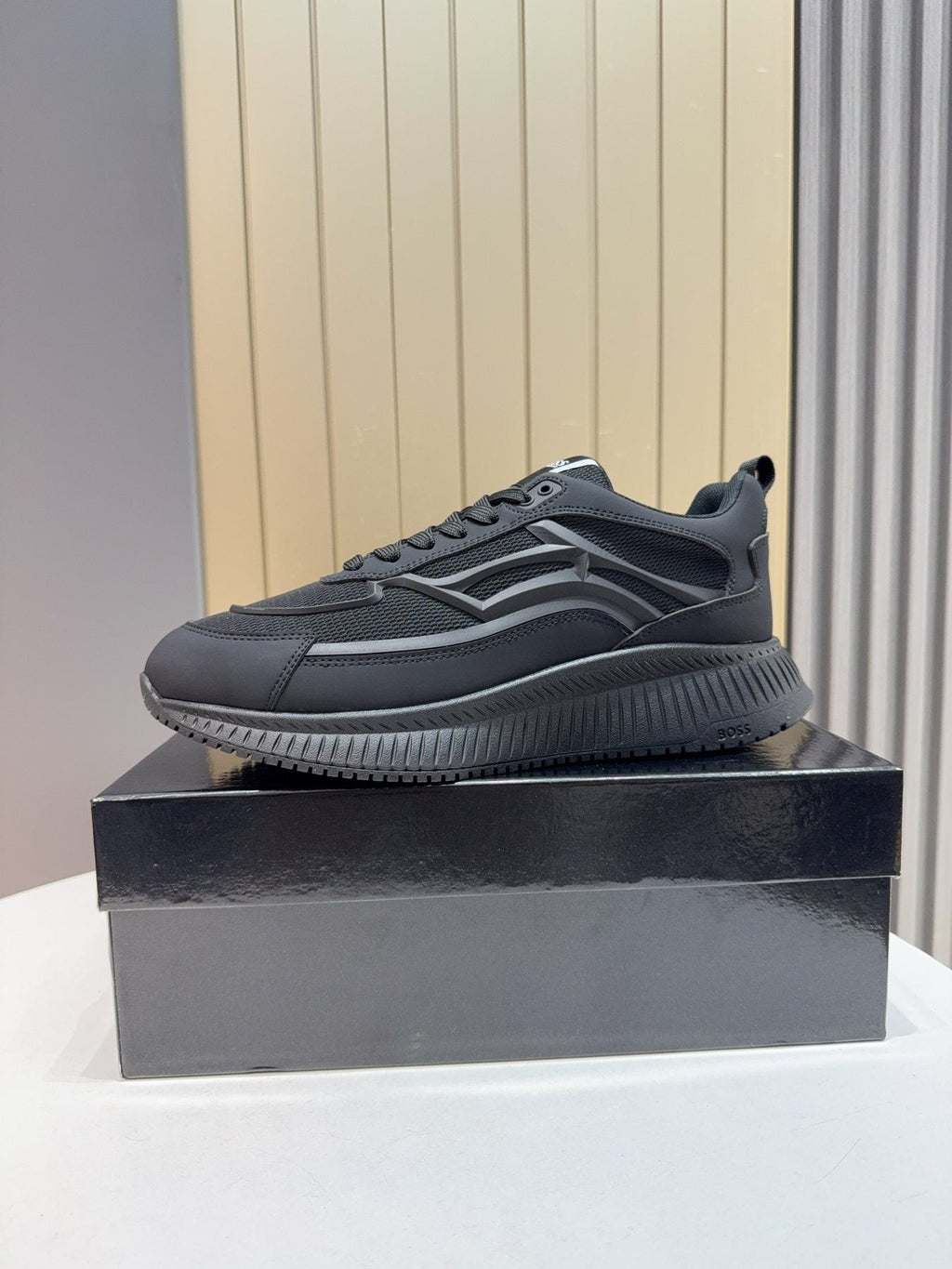 BOSS Black Low-Top Sneakers