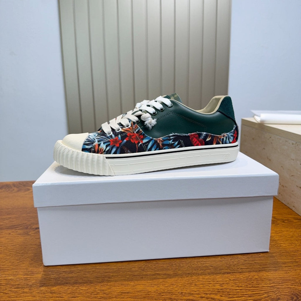 Maison Margiela Floral Panel Low-Top Sneakers