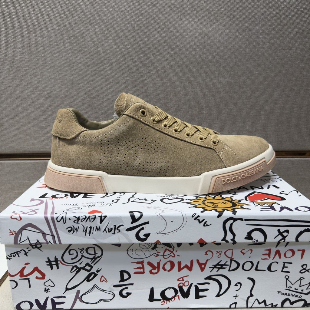 Dolce & Gabbana Men's Panel Low-Top Sneakers