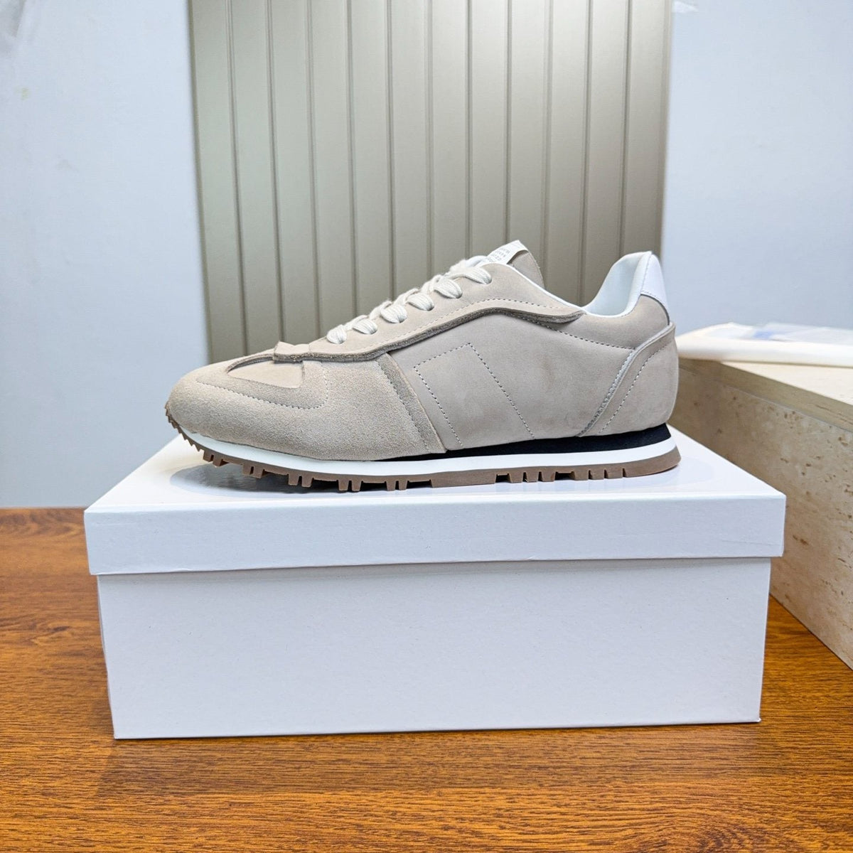 Maison Margiela Black Low-Top Sneakers