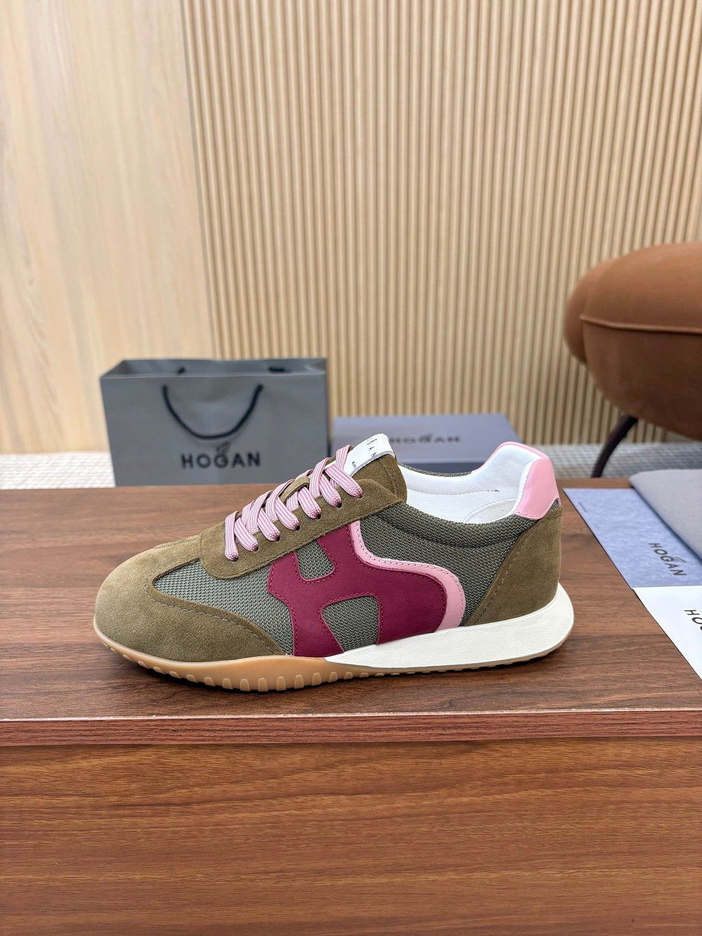 HOGAN Women's Colorblock Low-Top Sneakers