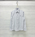 Ralph Lauren Striped Embroidered Long-Sleeve Button-Up Shirt