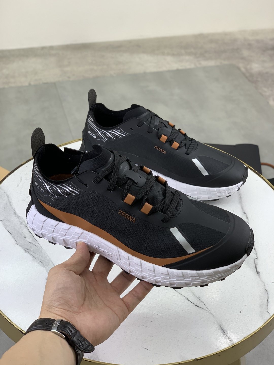 Black Trail Running Shoes