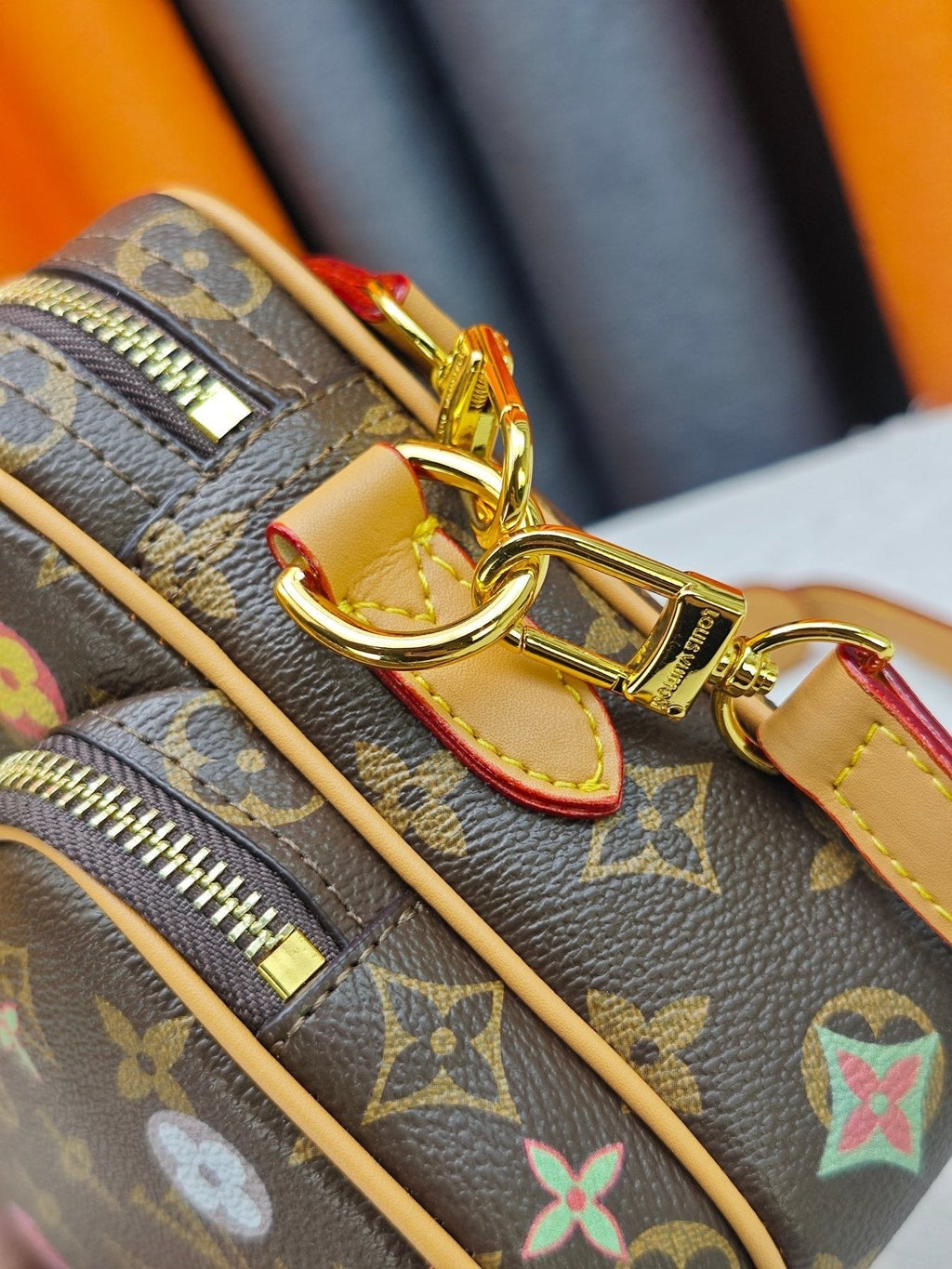 Louis Vuitton Monogram Floral Shoulder Bag
