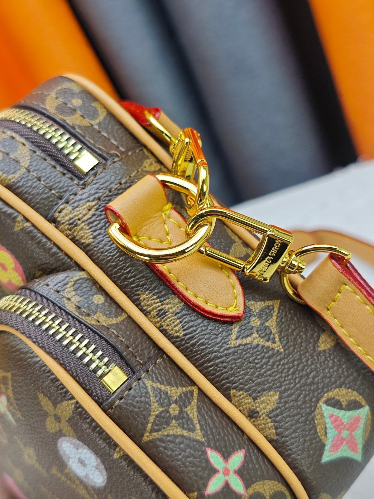 Louis Vuitton Monogram Floral Shoulder Bag