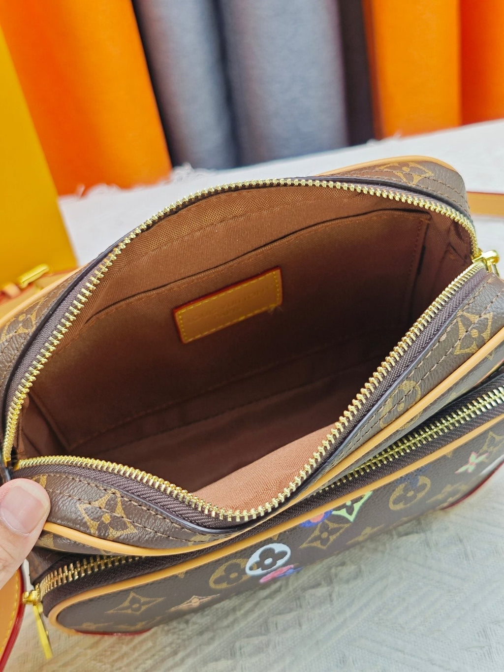 Louis Vuitton Monogram Floral Shoulder Bag