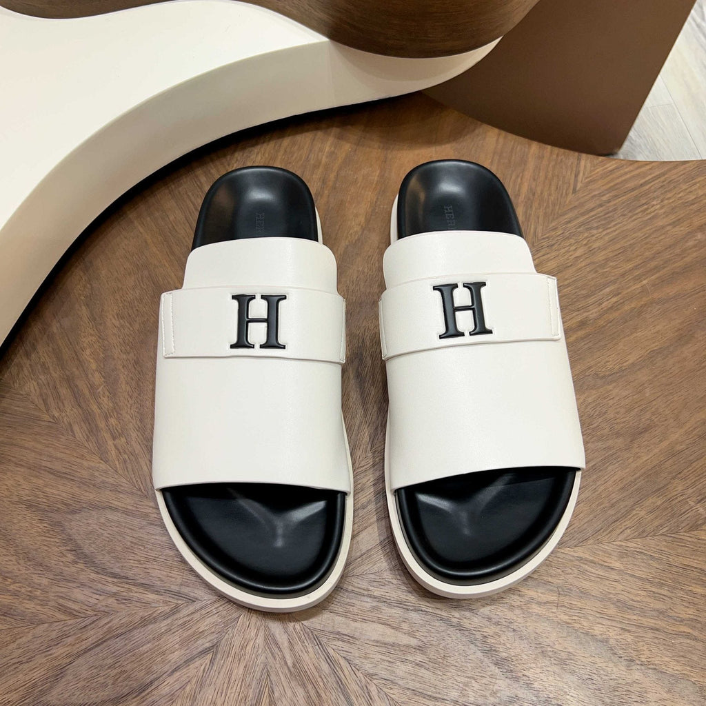 Hermès Men's H Hardware Slide Sandals