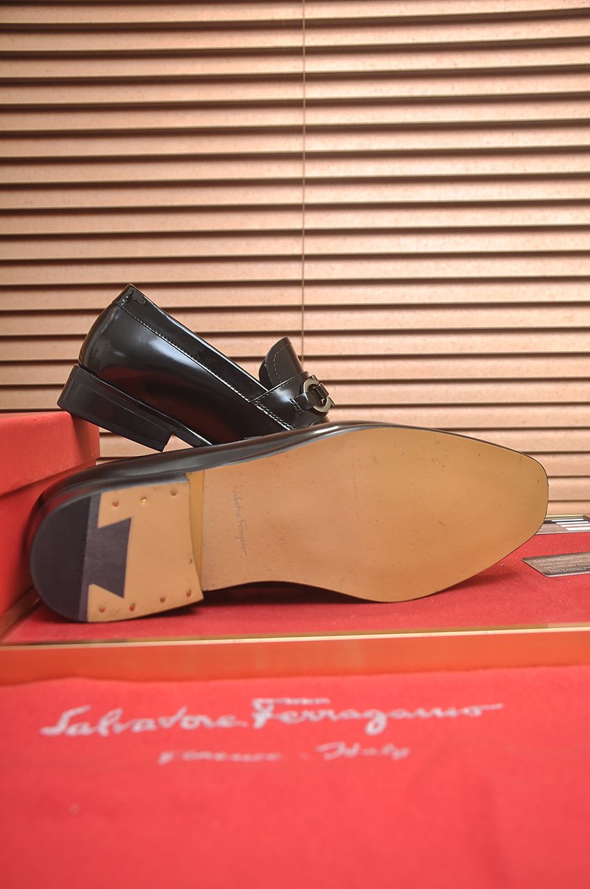 Salvatore Ferragamo Buckle Loafers