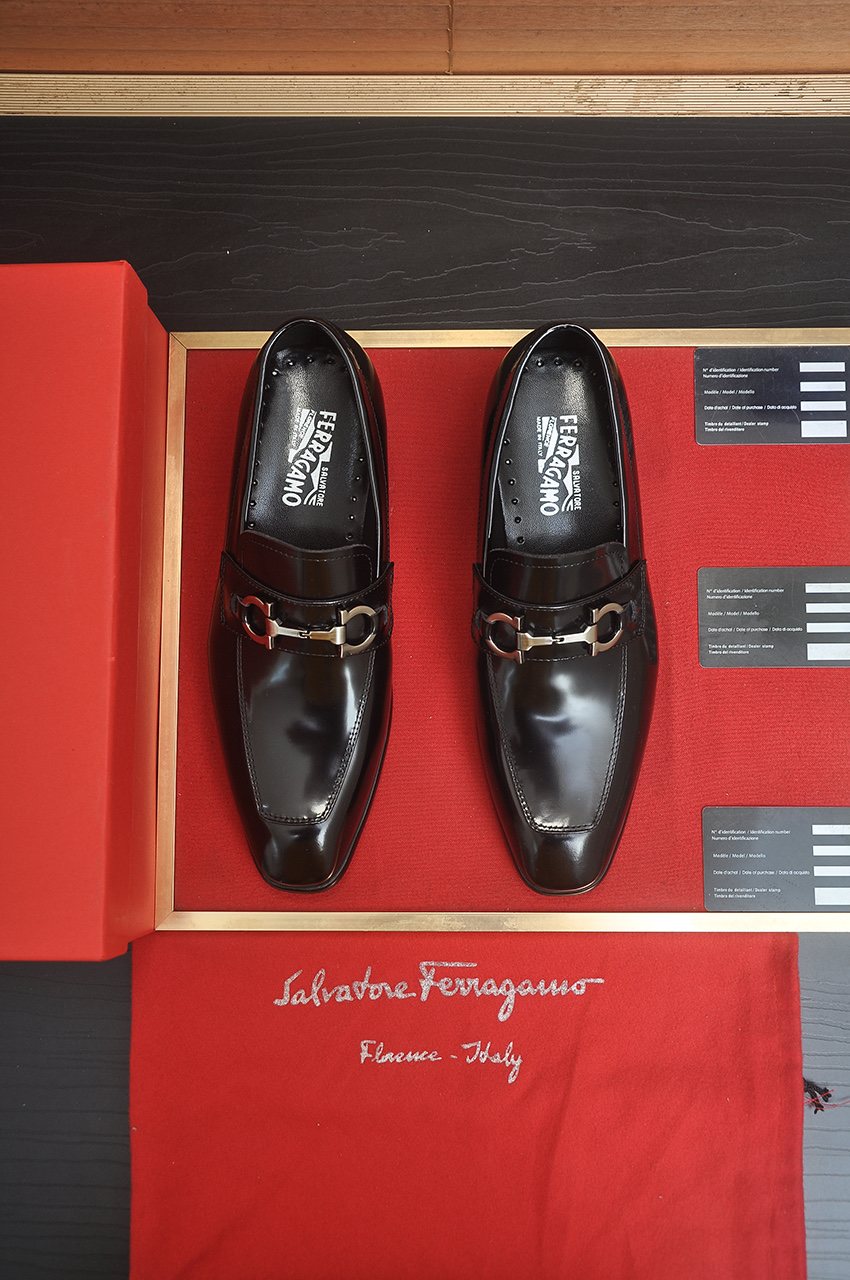 Salvatore Ferragamo Buckle Loafers
