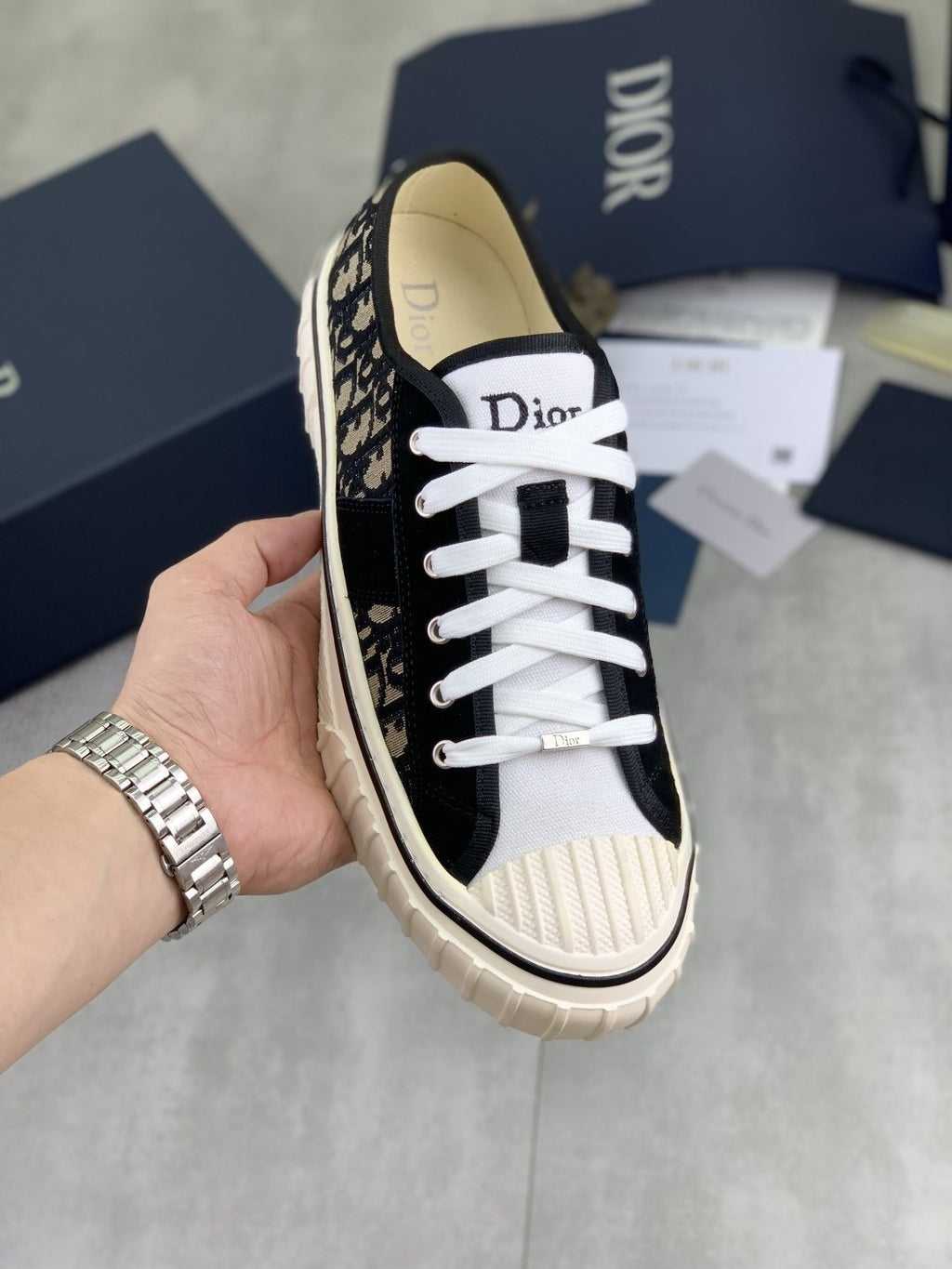 Dior Hooper Low-Top Sneakers