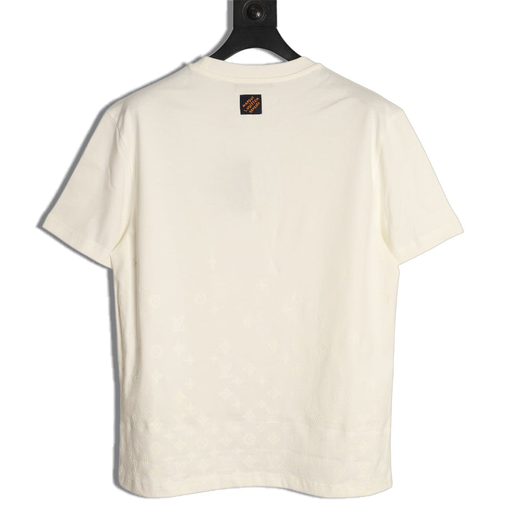 Louis Vuitton Subtle Tonal Front Graphic T-Shirt - Off-White