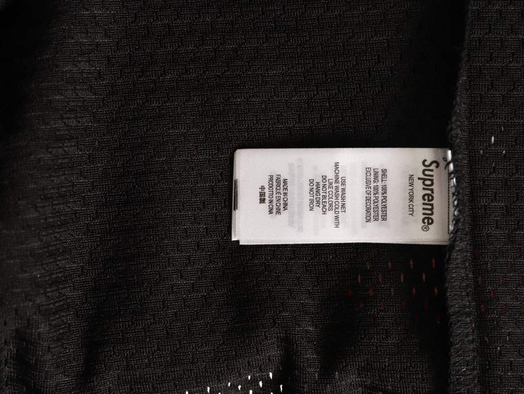 Supreme DJ Screw Graphic V-Neck Football-Style Jersey - Black